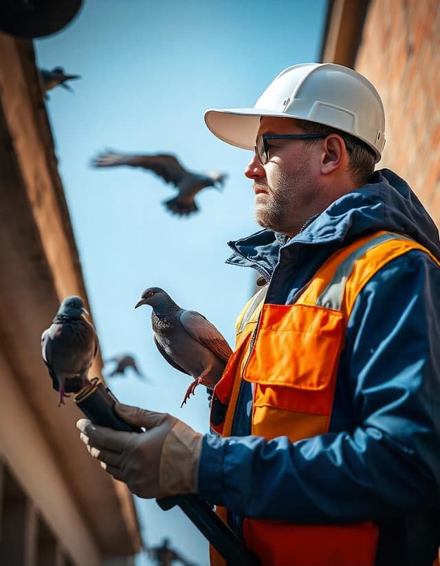 Controlamos la presencia de palomas de forma segura y efectiva, implementando medidas para prevenir su regreso y proteger tu espacio.